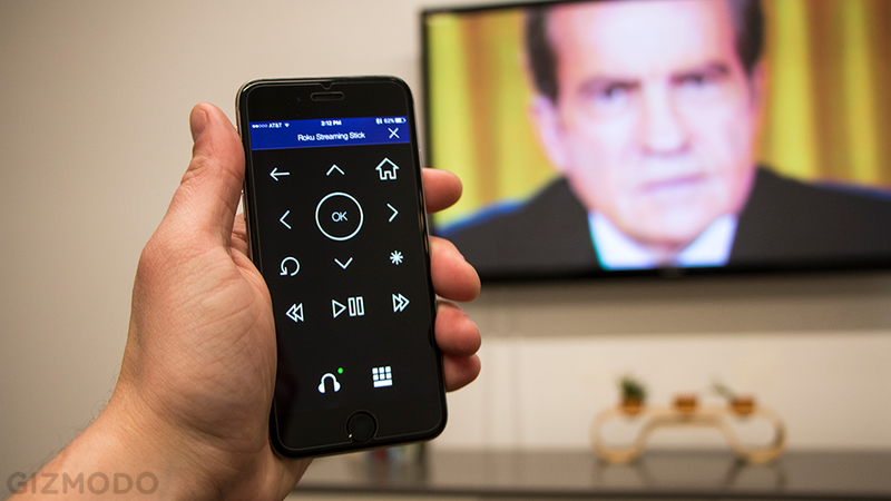 To listen on headphones, just plug them in or connect via Bluetooth and tap the headphone icon in the Roku app.